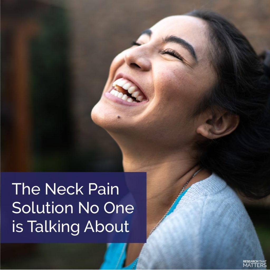 Week 3 The Neck Pain Solution No One is Talking About
